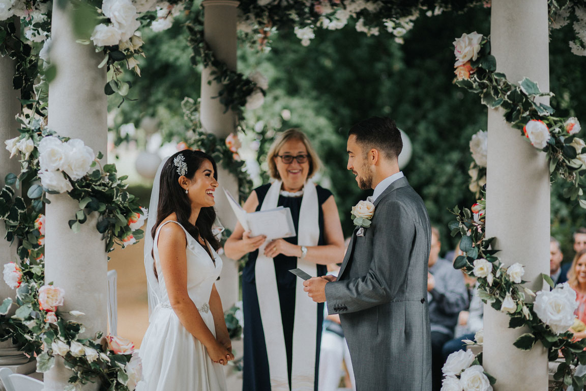 Woodland Temple Wedding Ceremony